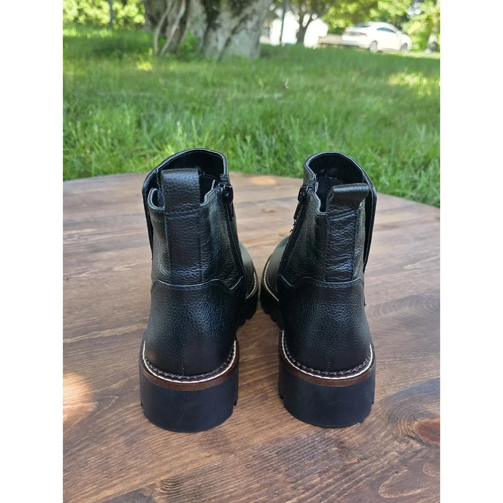 Size 7- Nordstrom Brand Chelsea Boots Women's Black